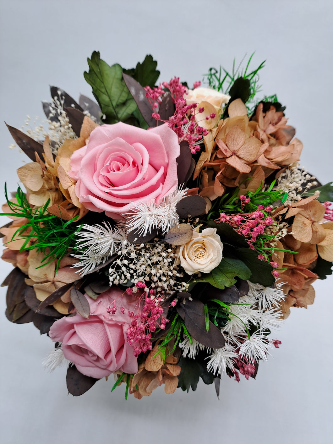 Bouquet de mariée fleurs naturelles