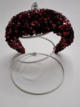 Charger l&#39;image dans la galerie, Serre-tête sequins rouge

