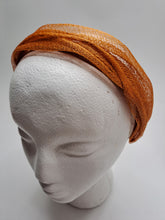 Charger l&#39;image dans la galerie, Serre-tête sisal orange
