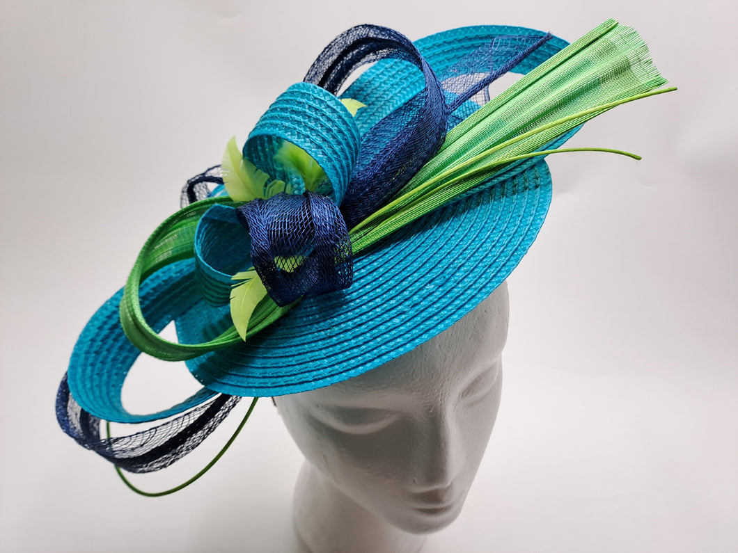 Facinator dégradé bleu vert