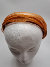 Charger l&#39;image dans la galerie, Serre-tête sisal orange
