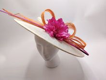 Charger l'image dans la galerie, Capeline fuschia, orange
