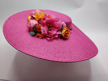 Charger l'image dans la galerie, Capeline fuschia orange
