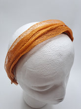 Charger l&#39;image dans la galerie, Serre-tête sisal orange

